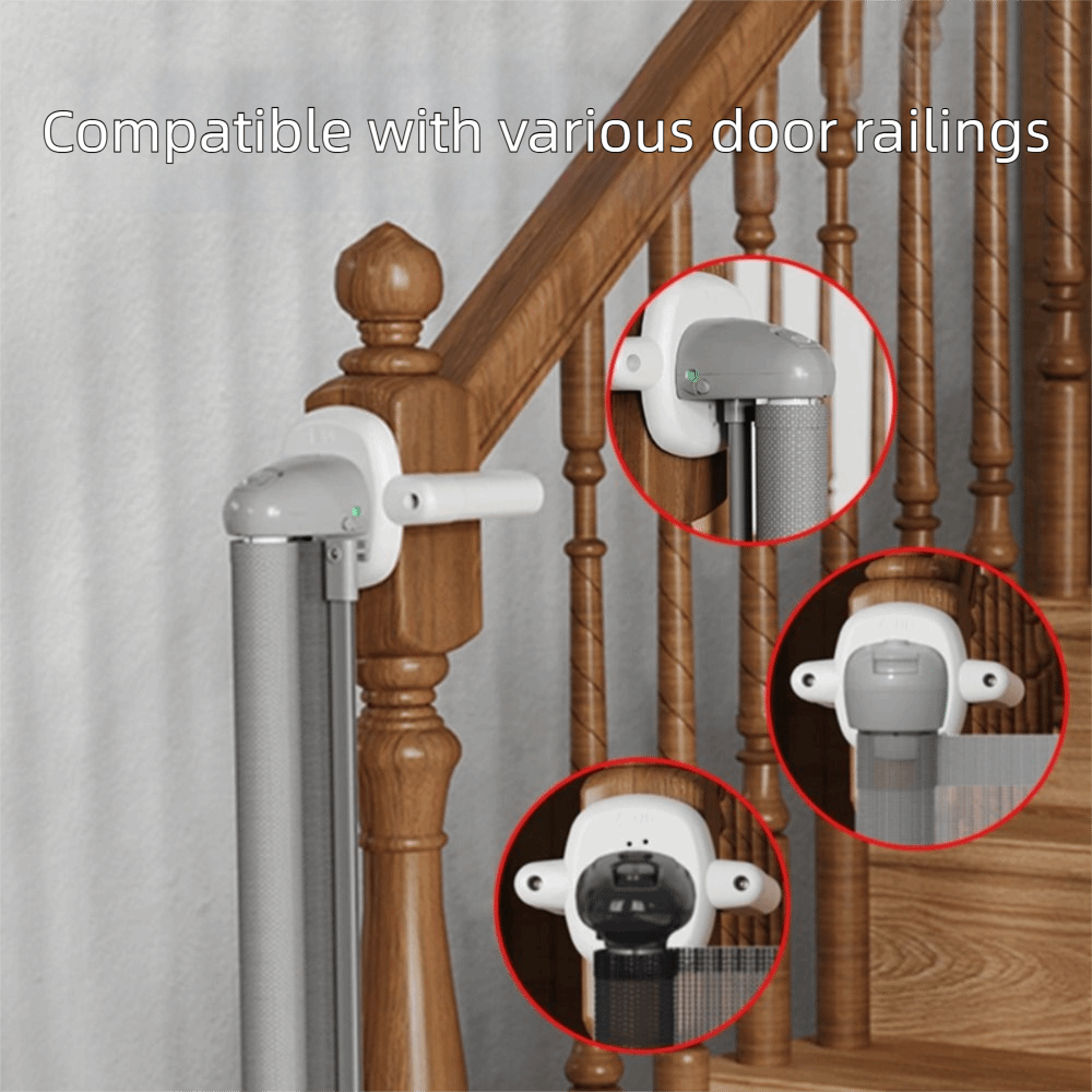 Baby Gate Extra Wide - 2 Pcs Safety Gate Banister Adapter