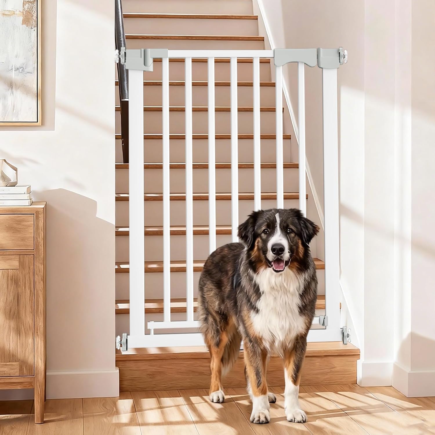 Baby Gate Extra Wide - 41'' Extra Tall Baby Gate for