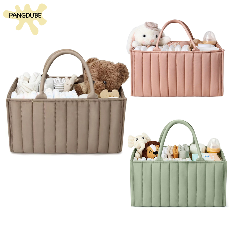 Baby Nursery Organizer - PANGDUBE Baby Diaper Bags Diaper Stackers