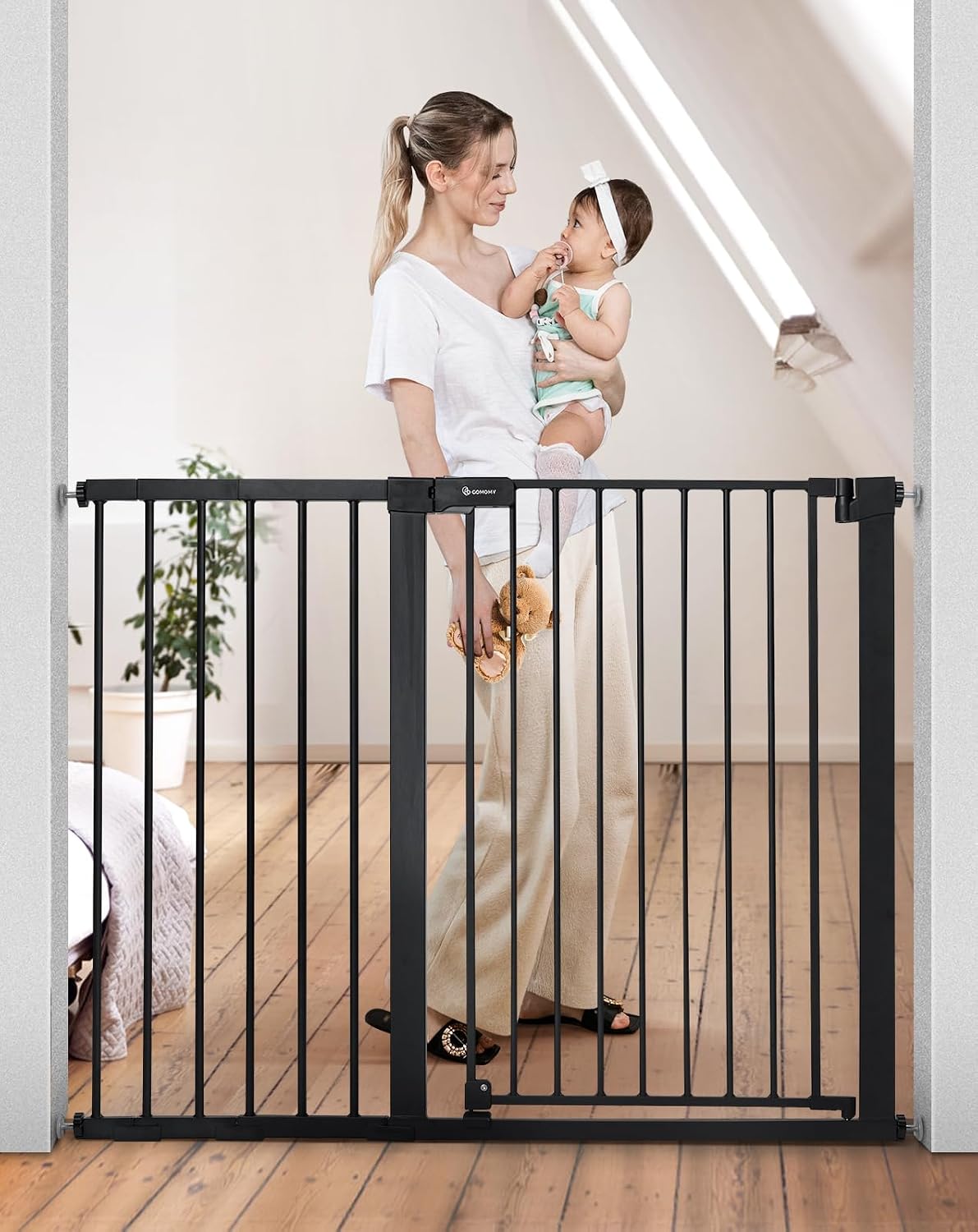 Baby Gate Extra Wide - COMOMY 36