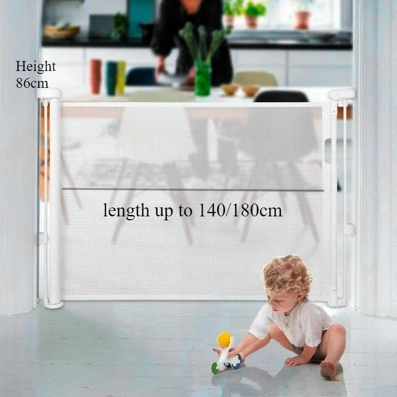 Flexible Mesh Door for Baby Ch - Baby Gate Extra Wide recension och pris
