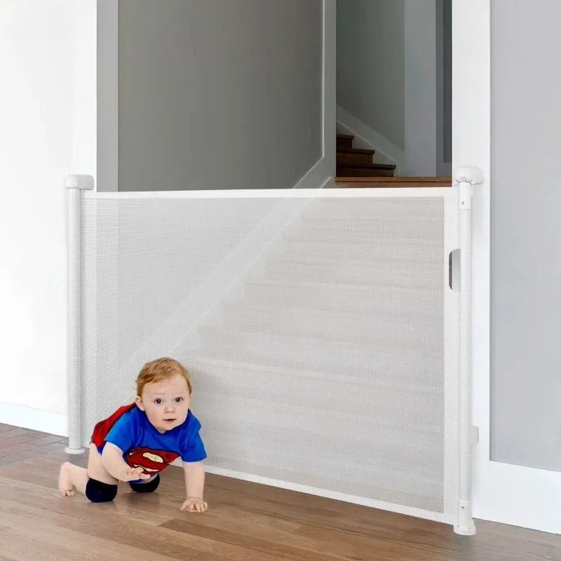 Flexible Mesh Door for Baby Ch - Baby Gate Extra Wide recension och pris