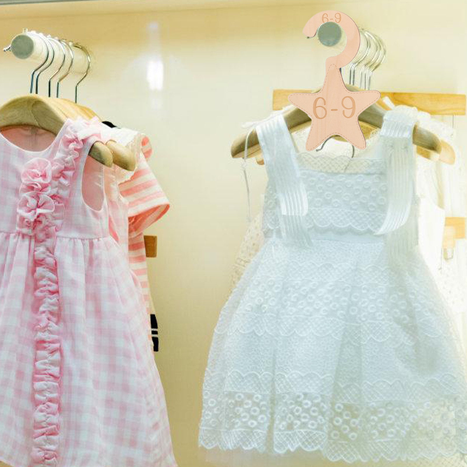 7Pcs Baby Clothes Closet Divid - Baby Nursery Organizer recension och pris