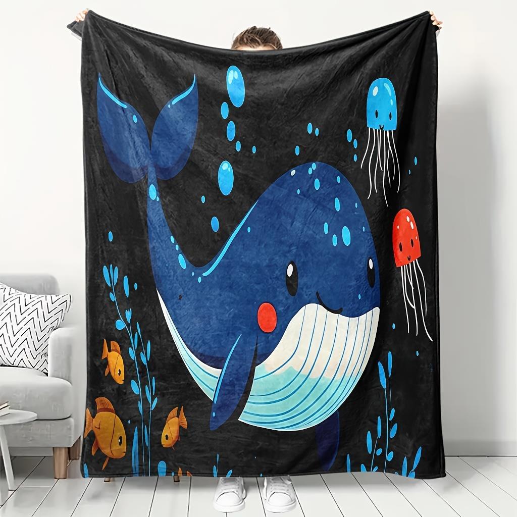 Cute Whale and Jellyfish Ocean - Baby Nursery Under The Sea recension och pris