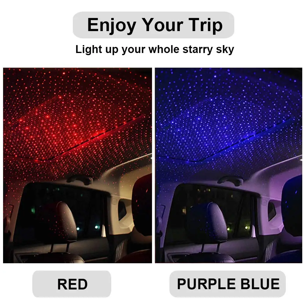 Romantic LED Starry Sky Night  - Night Light Projector Stars recension och pris