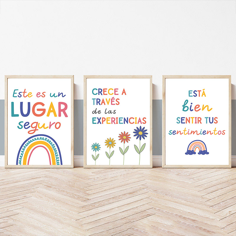 Spanish Education Motto Rainbo - Baby Nursery In Spanish recension och pris