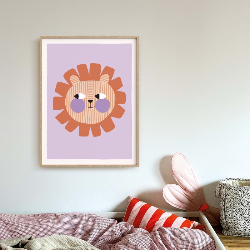 Cartoon Cute Animals Illustrat - Baby Nursery Pictures recension och pris