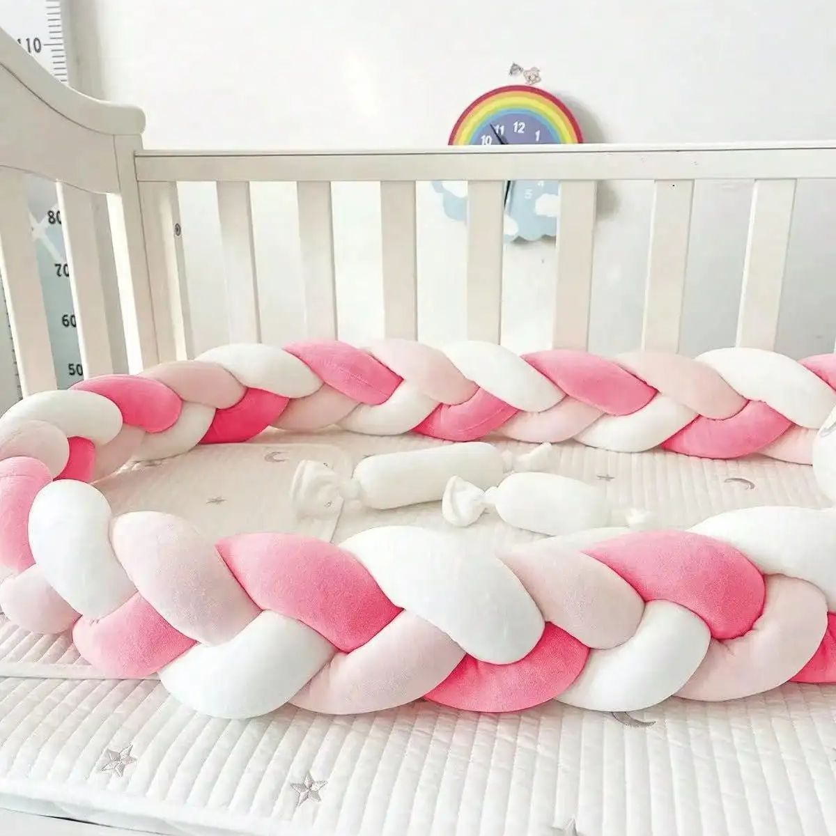 Bumper for Infant Crib Protect - Convertible Crib Set recension och pris