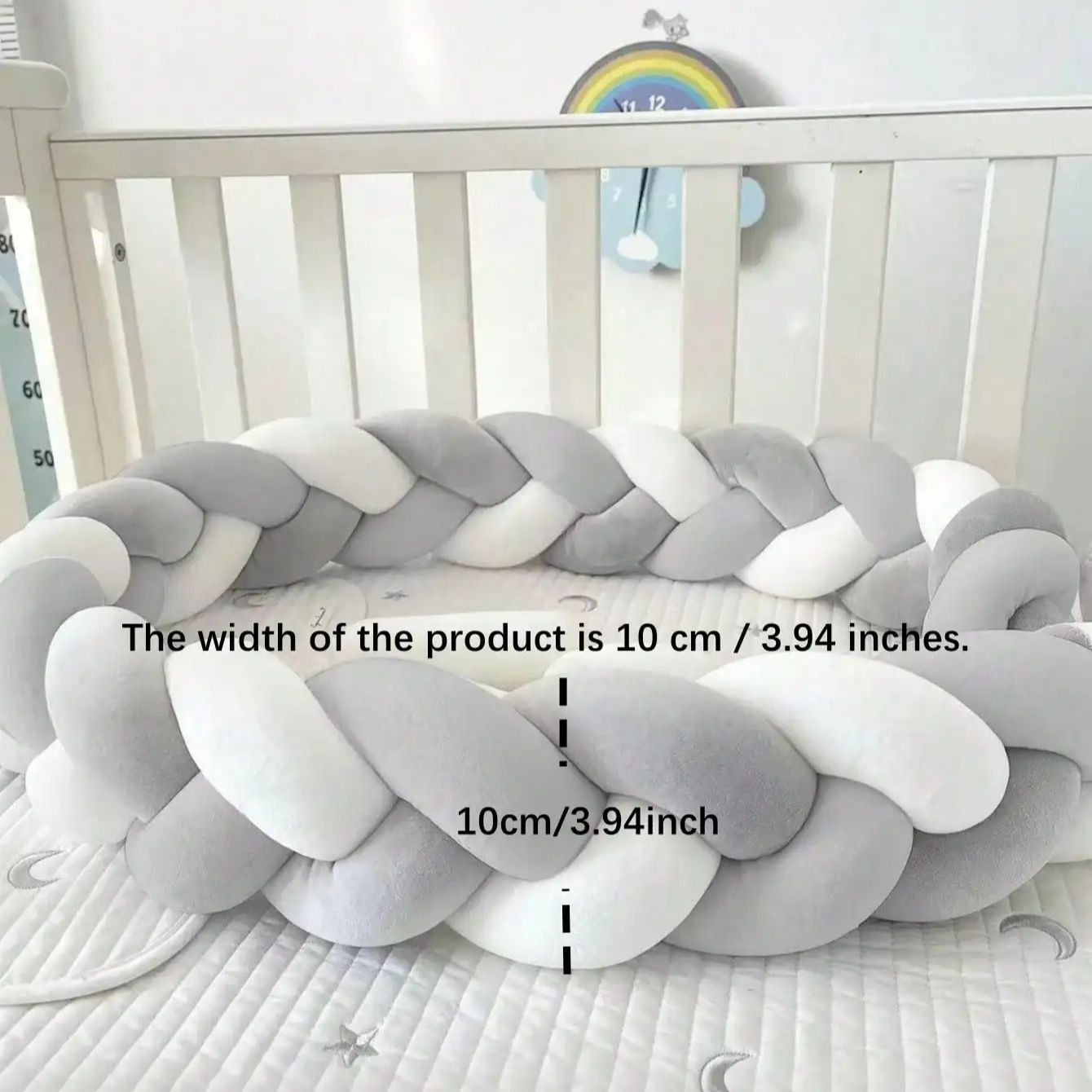 Bumper for Infant Crib Protect - Convertible Crib Set recension och pris