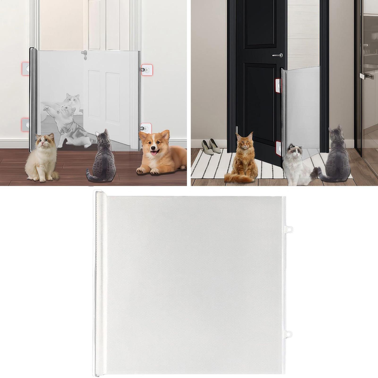 Dog Gate Indoor Puppy Gate Ret - Baby Gate Extra Wide recension och pris