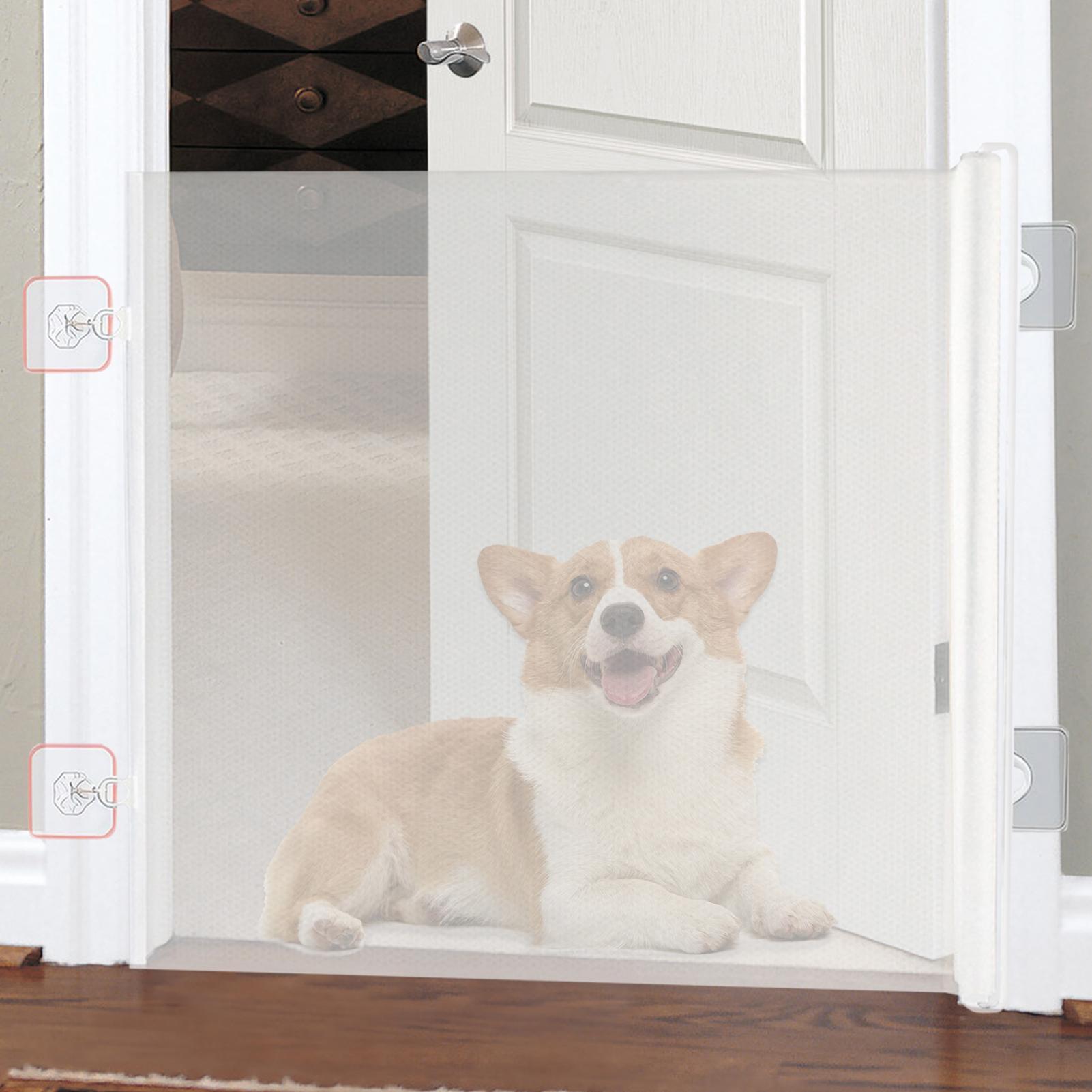 Dog Gate Indoor Puppy Gate Ret - Baby Gate Extra Wide recension och pris