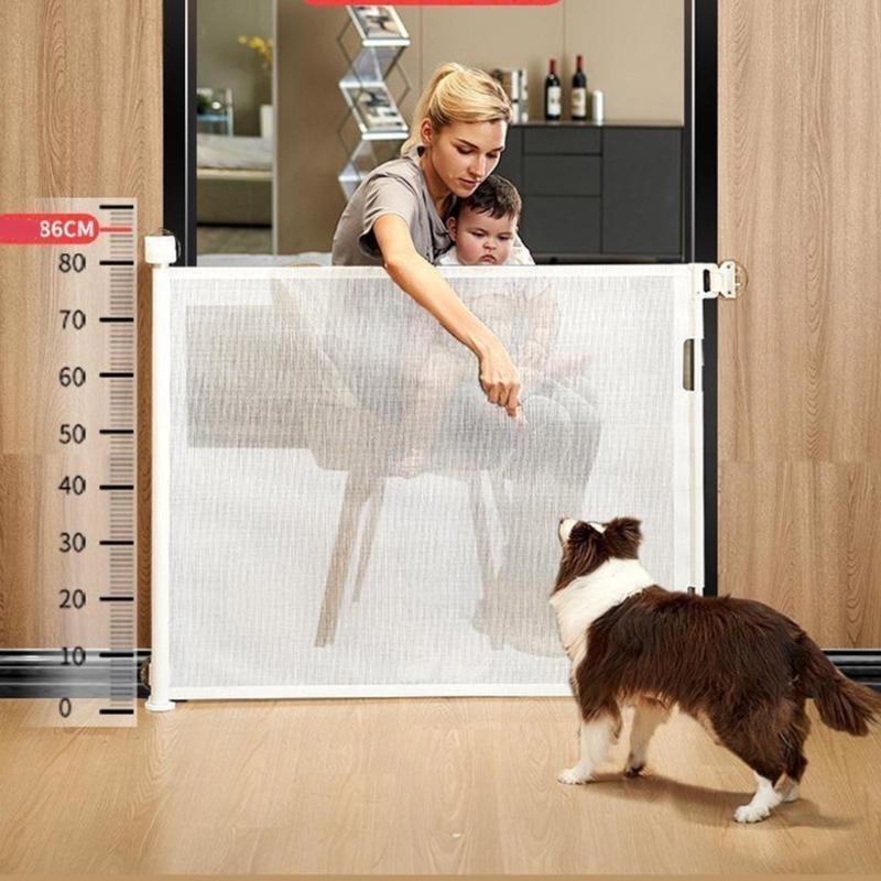 Retractable Pet Gate Baby Gate - Baby Gate Extra Wide recension och pris