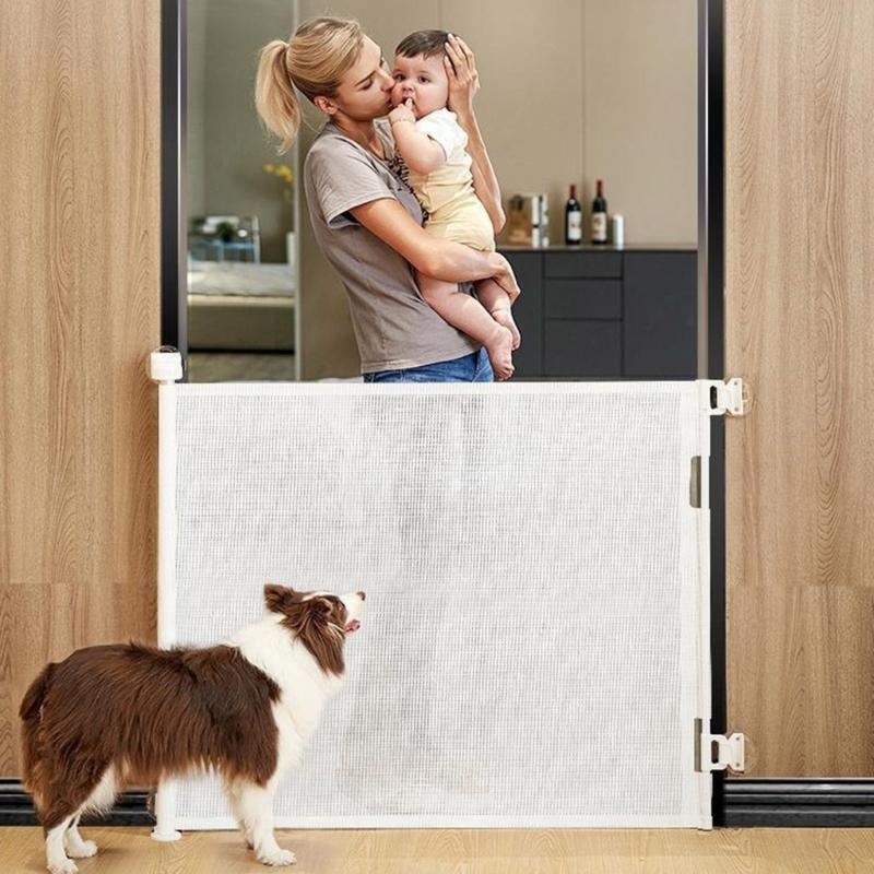 Retractable Pet Gate Baby Gate - Baby Gate Extra Wide recension och pris