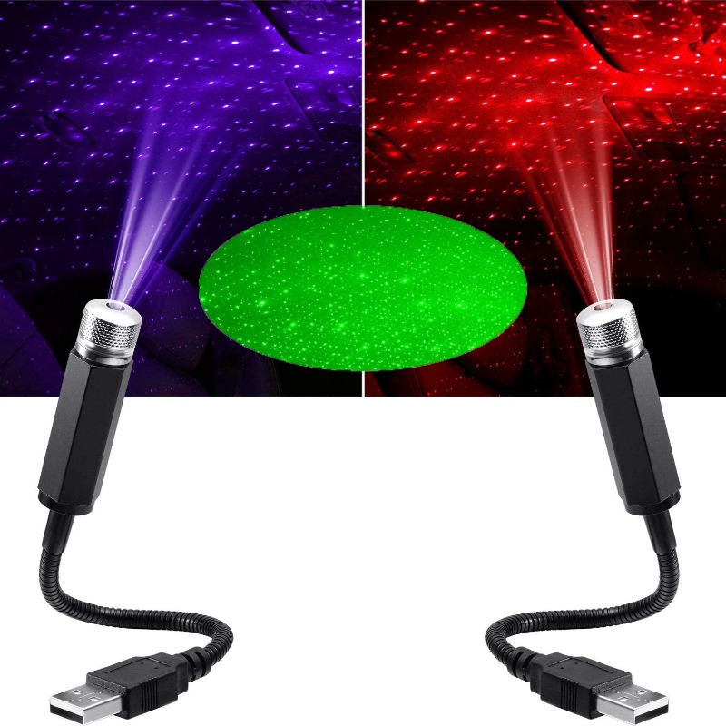 Car Romantic LED Starry Sky Ni - Night Light Projector Stars recension och pris