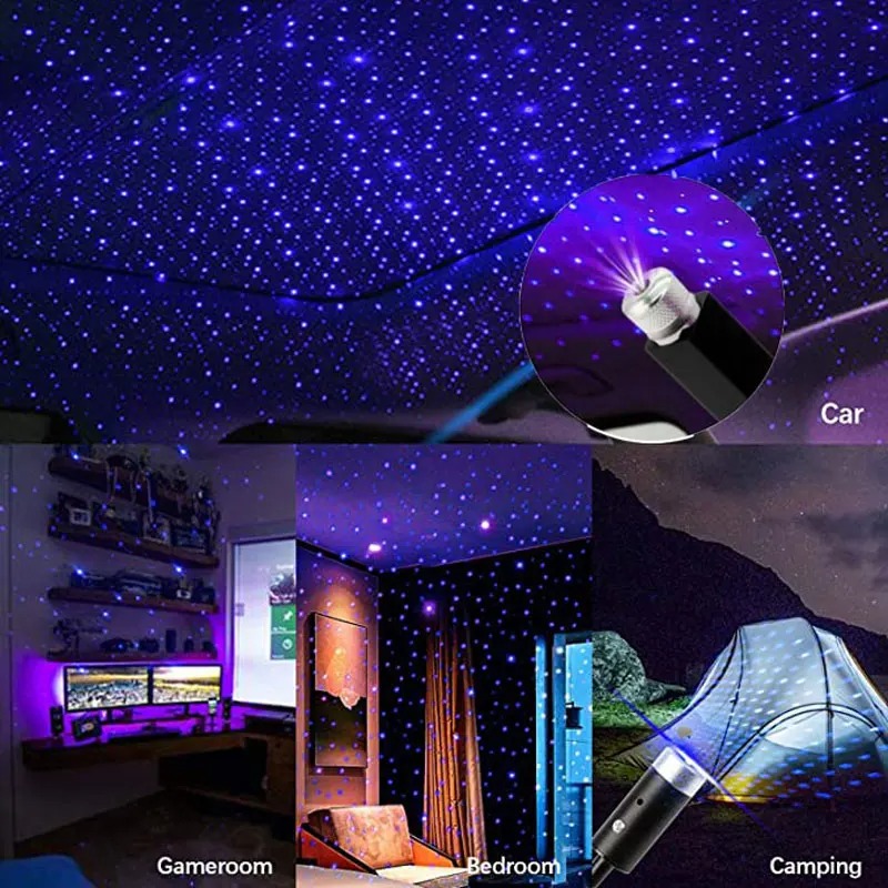 Car Romantic LED Starry Sky Ni - Night Light Projector Stars recension och pris