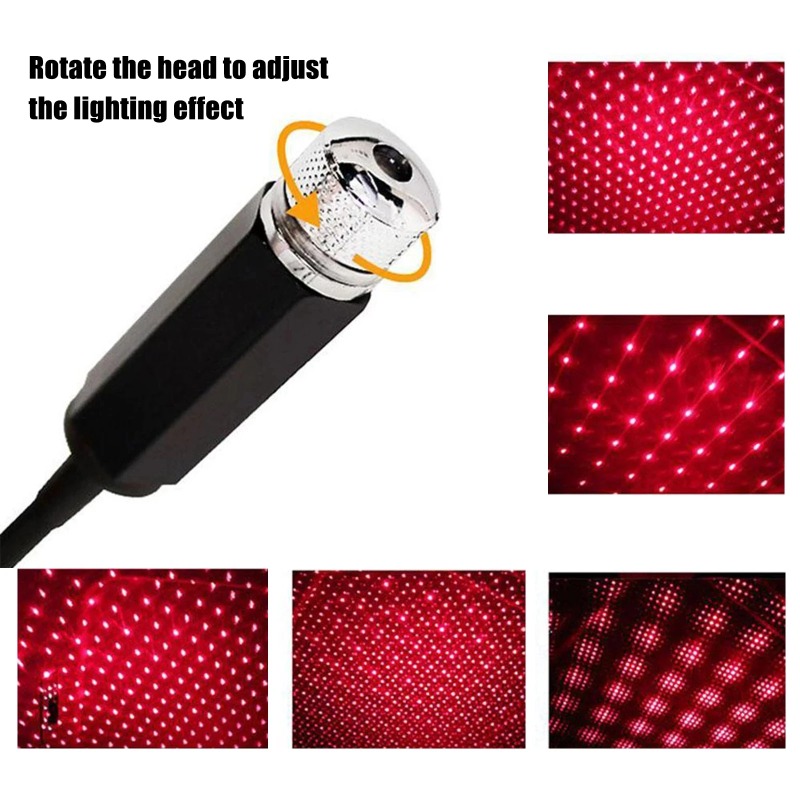 Car Romantic LED Starry Sky Ni - Night Light Projector Stars recension och pris