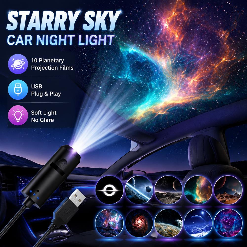 10‑in‑1 Galaxy Star Projector  - Night Light Projector Stars recension och pris