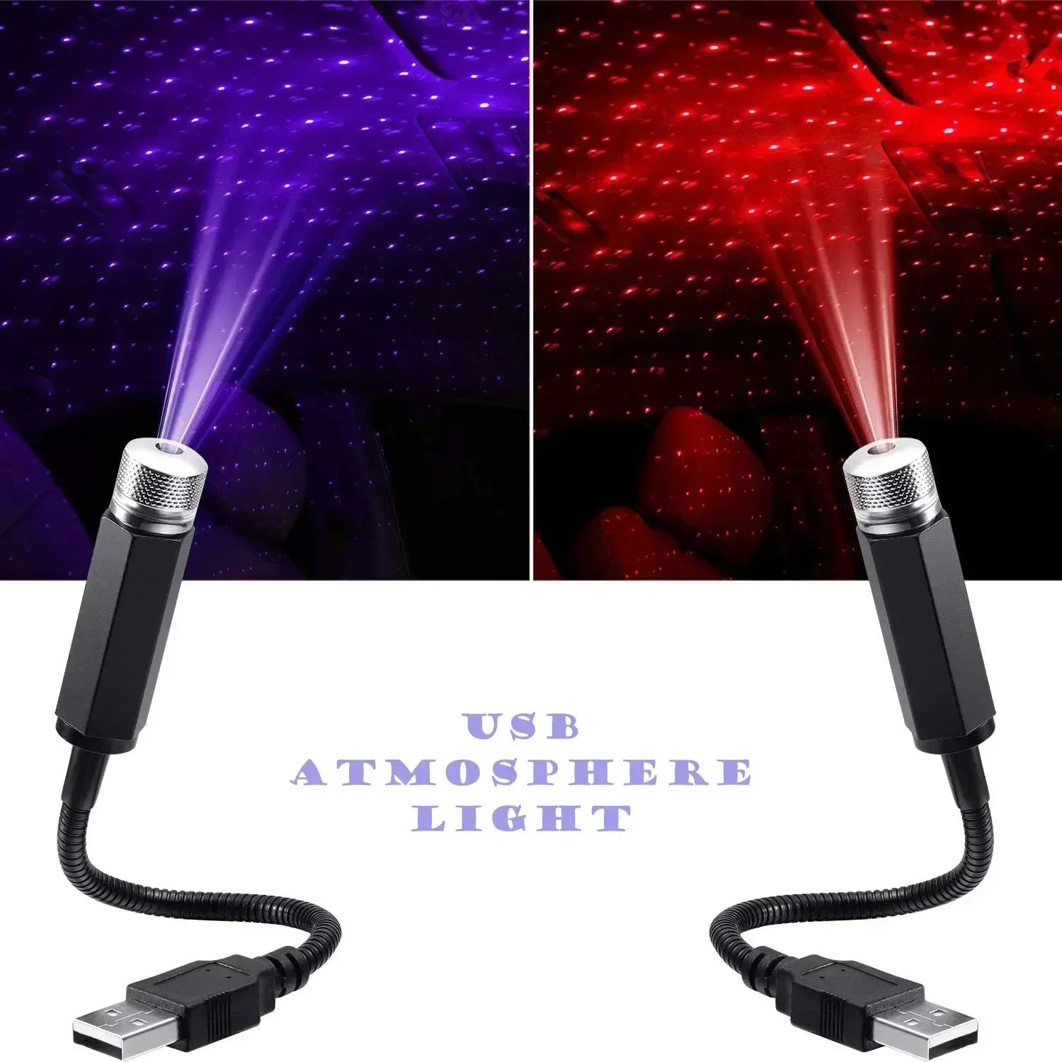 Romantic LED Car Roof Star Nig - Night Light Projector Stars recension och pris