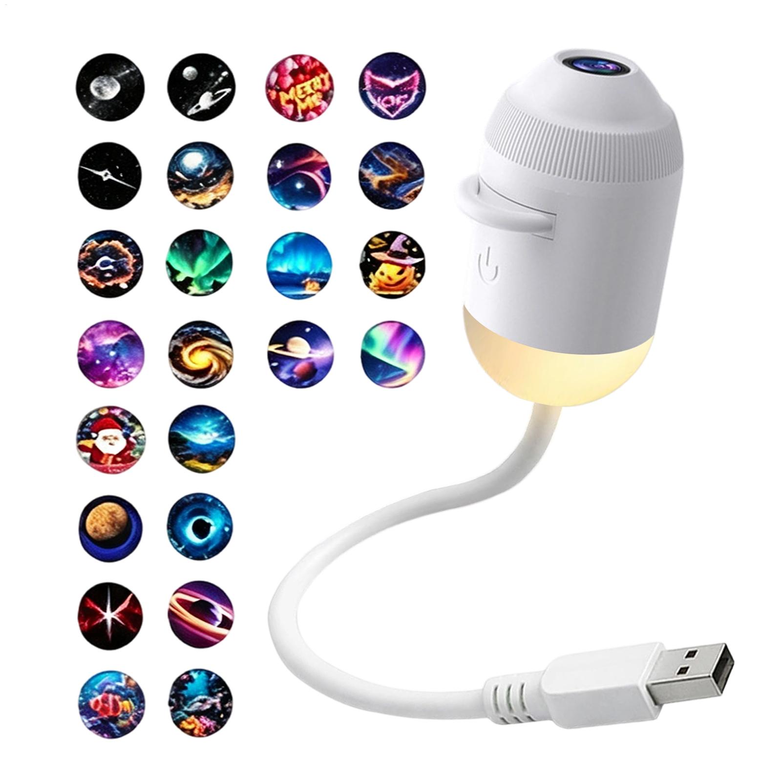 24pc Projection Slides 2in1 Mi - Night Light Projector Stars recension och pris