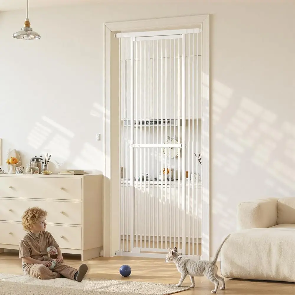 Extra Tall 51-87 Adjustable Ca - Baby Gate Extra Wide recension och pris